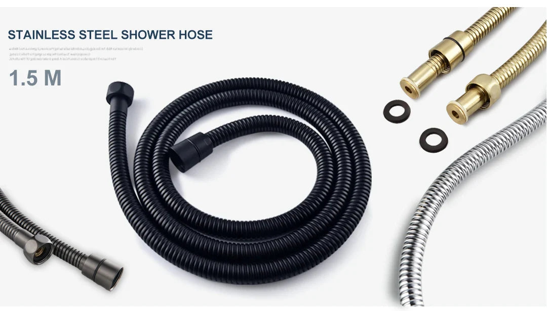 Brass Bidet Faucet 304Stainless Steel Portable Toilet Bidet Sprayer Set Toilet Faucet Hygienic Shower Hot Cold Water Shoer Head