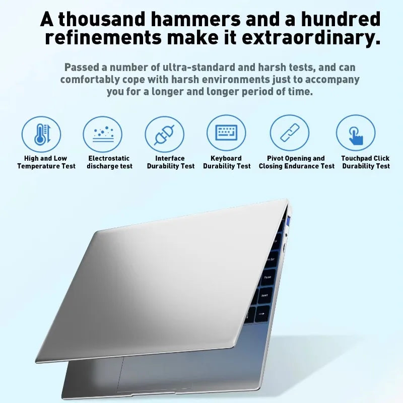 2026LENO 14.1 Inch Laptop Intel i9-9880H 32GB RAM 2TB SSD 1920*1080 FHD Display Windows 11 Gaming Office Study Portable Notebook