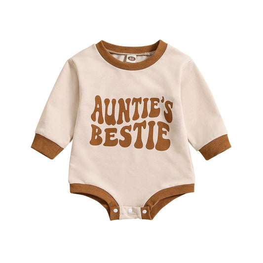 0-18M Newborn Baby Boys Girls Letters Print Playsuits Cotton Casual Long Sleeve Romper Spring Fall Toddler Infant Kids Clothing