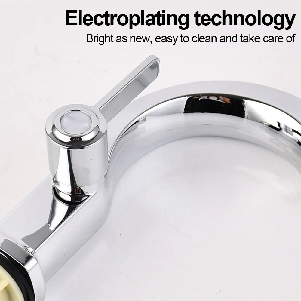 Bathroom Basin Faucet ABS Water Purifier Single Lever Hole Tap Single Cold Bathroom Kitchen Deck Mounted Bathroom Sink Faucet