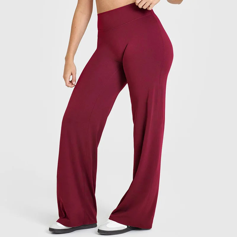 9 colors Yoga Pants GYM Naked Feel Straight-Leg Pants Ultra Soft Butter Fabric Women's Mid-Waist Pilates Running Sport Trousers
