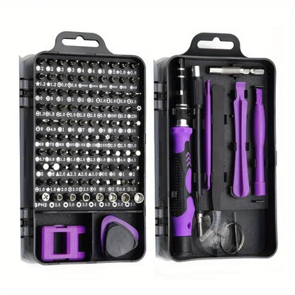 115-in-1 Mini Precision Screwdriver Set for Car Computer PC Mobile Phone and Device Repair Insulated Hand Home Tools