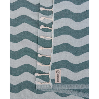 SANDCLOUD - TOWEL | Rumble Waves - Teal