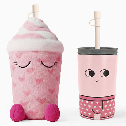 Asobu Pink Drink Fuzzie Water Bottle