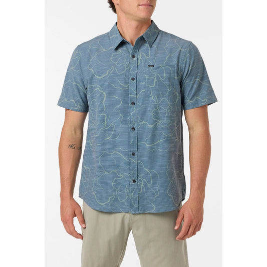 ONEILL - UPF SLUB RELAXED SS WOVEN SHIRT | Dark Slate
