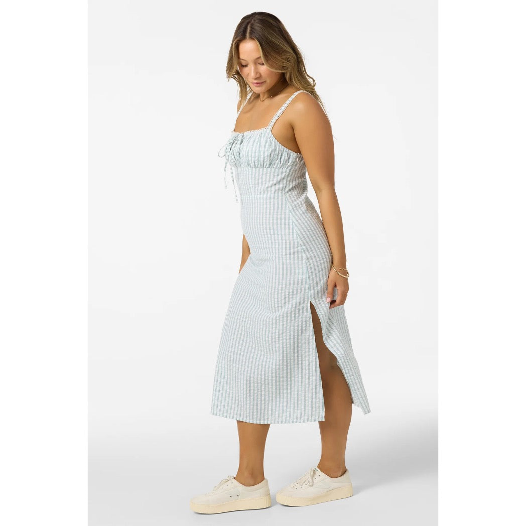 ONEILL - WILEY PLAID MIDI DRESS | Winter White