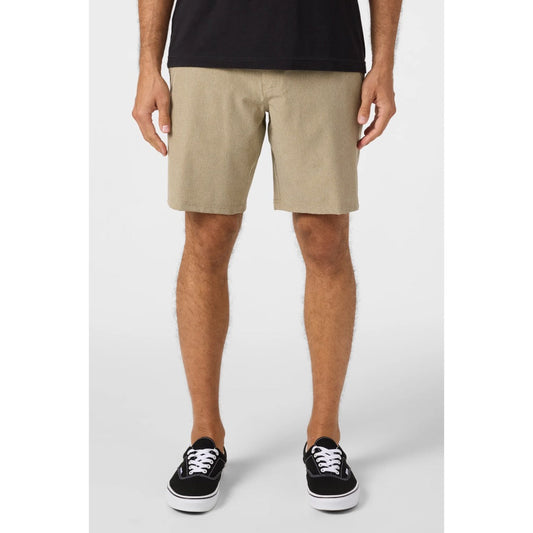 ONEILL - RESERVE HEATHER 19" HYBRID SHORT | HEATHER KHAKI