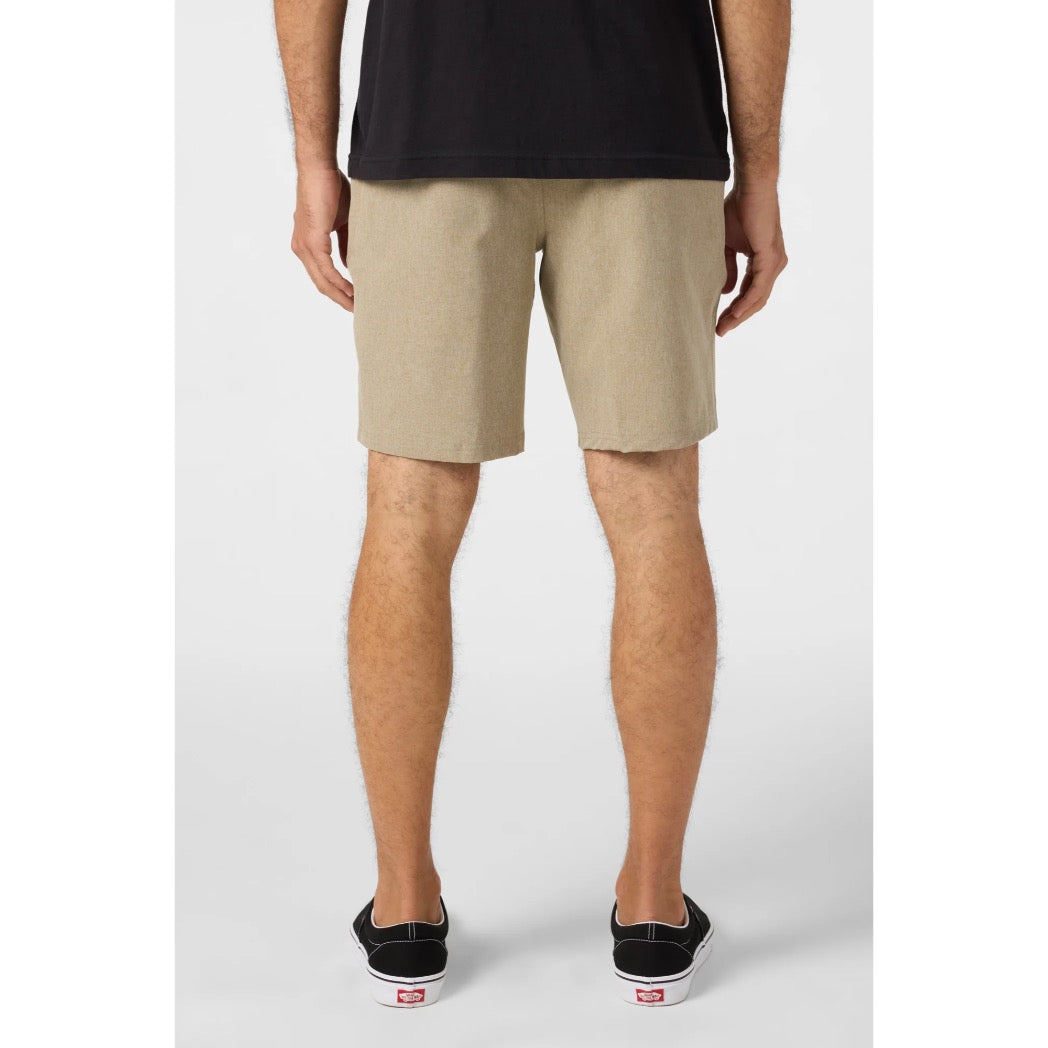 ONEILL - RESERVE HEATHER 19" HYBRID SHORT | HEATHER KHAKI
