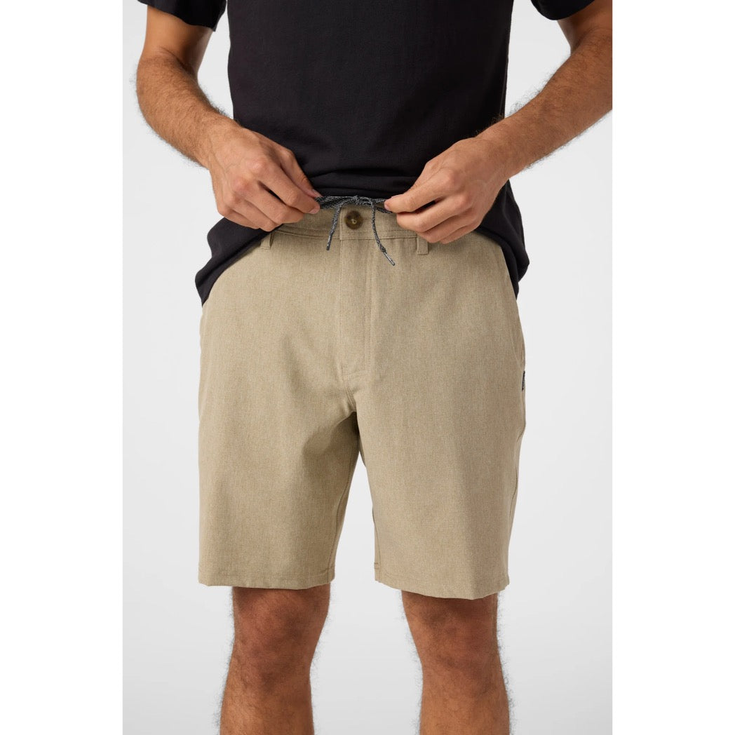ONEILL - RESERVE HEATHER 19" HYBRID SHORT | HEATHER KHAKI