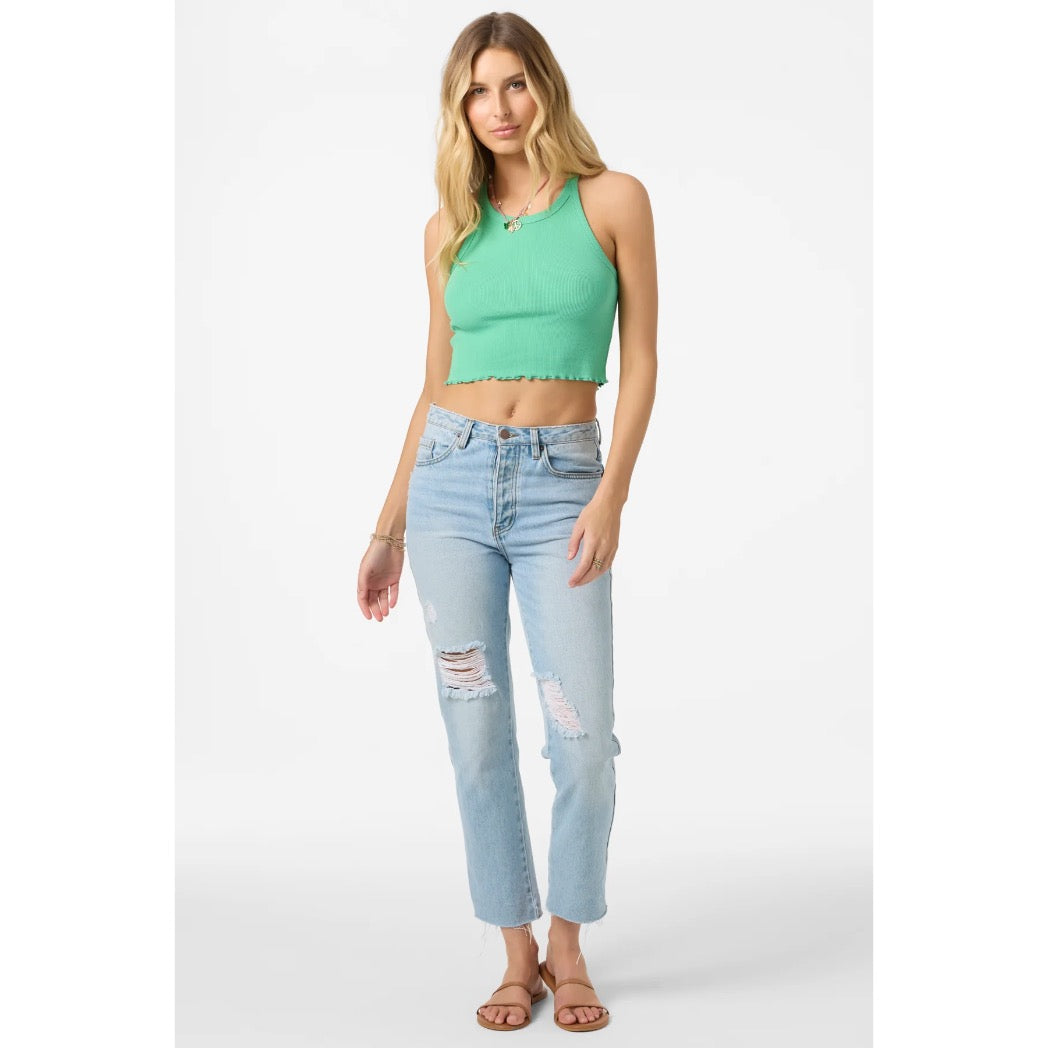 ONEILL - ALYX RIB TANK TOP | JADE CREAM