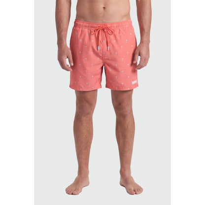 TEAMLTD - CLASSIC 6" SWIM SHORTS | Coral Mini Palm