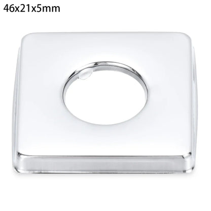1Pc Stainless Steel Shower Kitchen Faucet Decorative Cover Wall Flange Self-Adhesive Pipe Wall Covers Bathroom Accessories New