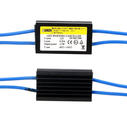 Canbus Cable Car LED Decoder Car Lights NO Error Warning Canceller Decoder T10 12V 2Pcs OCB Load Resistor