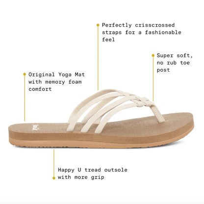 SANUK - YOGA SANDY II | Tobacco Brown