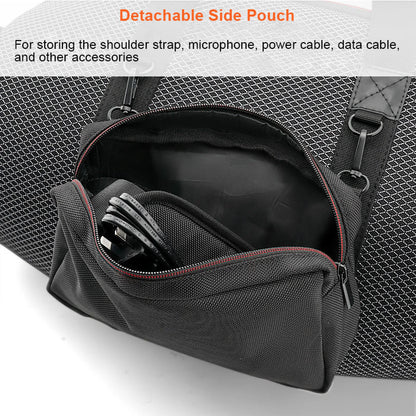 Carrying Case for JBL Boombox 4 Bag,Wireless BT Speaker Bag,EVA Hard Protective Case,Storage Bag with Side Pocket&Shoulder Strap