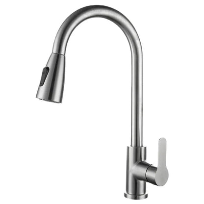 2025New Modern Stainless Steel 360° Rotating Telescopic Faucet Stainles Steel Is More Durable Kitchen Sink Bathroom Basin Faucet
