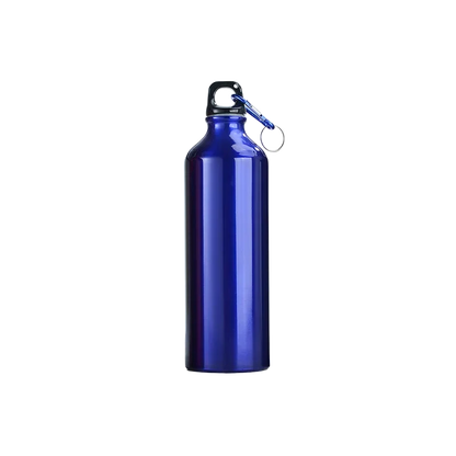 500ml 750ml Gradient Aluminum Water Bottle Large Capacity Gym Outdoor Sports Flask Leakproof Portable Gift Drinkware