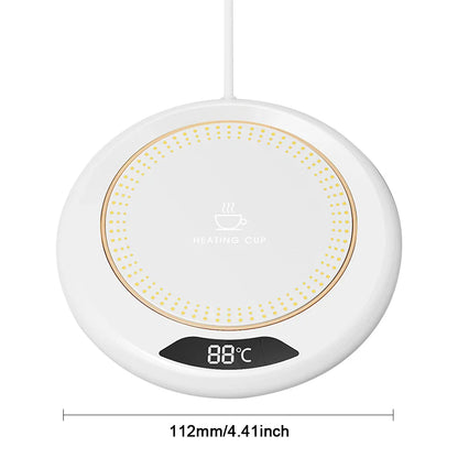 Coffee Mug Warmer 3 Temperature Setting Electric Coffee Warmer Heating Plate Portable Cup Warmer for Travel Office Desk Home Use