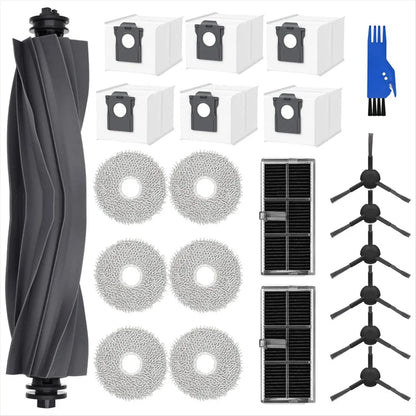 A04V For L10s Pro Ultra Heat Robot Vacuum Cleaner Main Side Brush Hepa Filter Mop Cloth Dust Bags Accessories