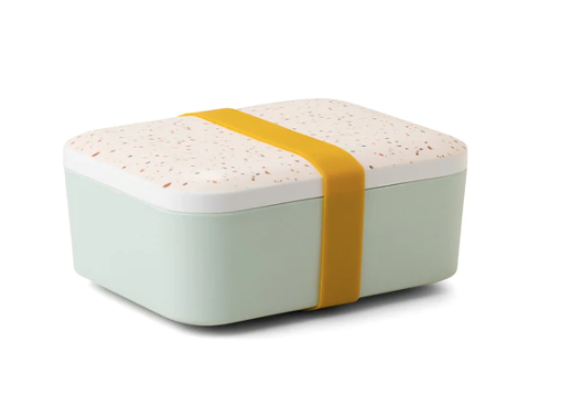 Melamine Lunch Box - Terrazzo/Mint/Ochre