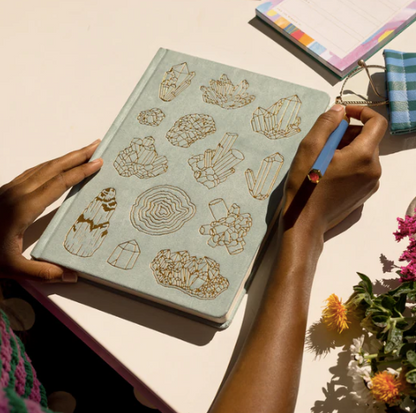 Jumbo Bookcloth Journal - Mineralogy