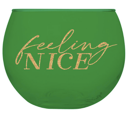 Roly Poly Glass-Naughty Nice