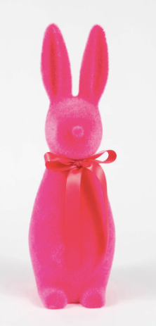 Medium Flocked Bunnies - Bright & Pastel