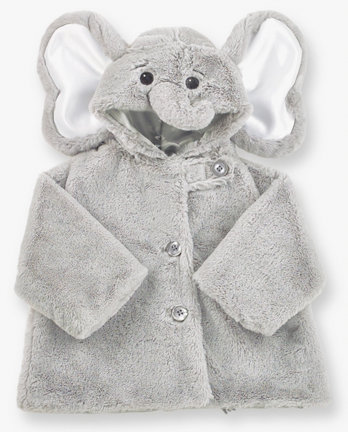 Lil' Spout Gray Elephant Coat