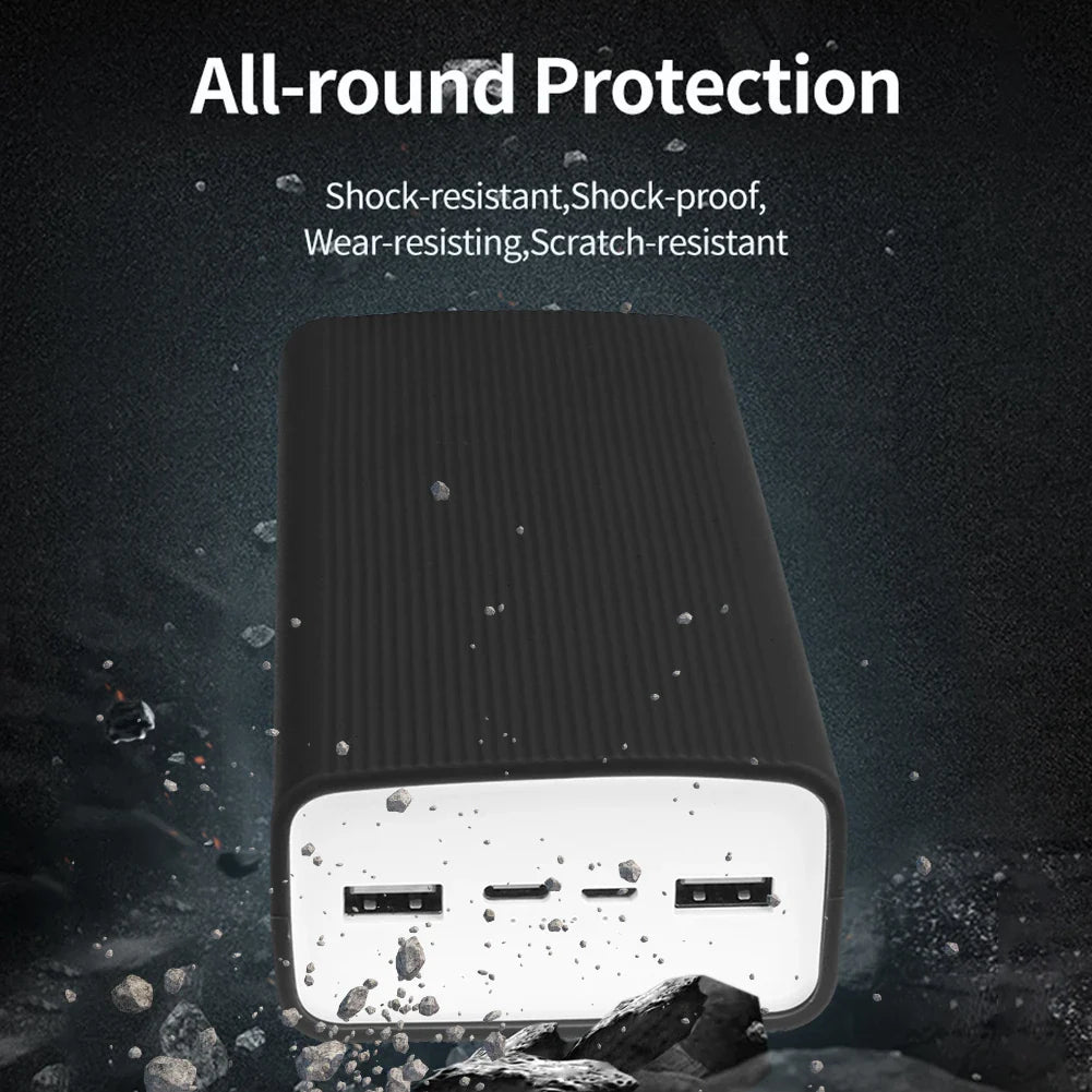 30000mAh Power Bank Silicone Case For Xiaomi Mobile Power Bank 3 Protective Cover Shell Protector Case Power Bank Accessories