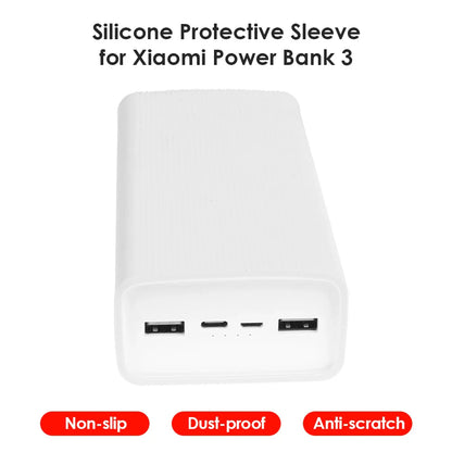 30000mAh Power Bank Silicone Case For Xiaomi Mobile Power Bank 3 Protective Cover Shell Protector Case Power Bank Accessories