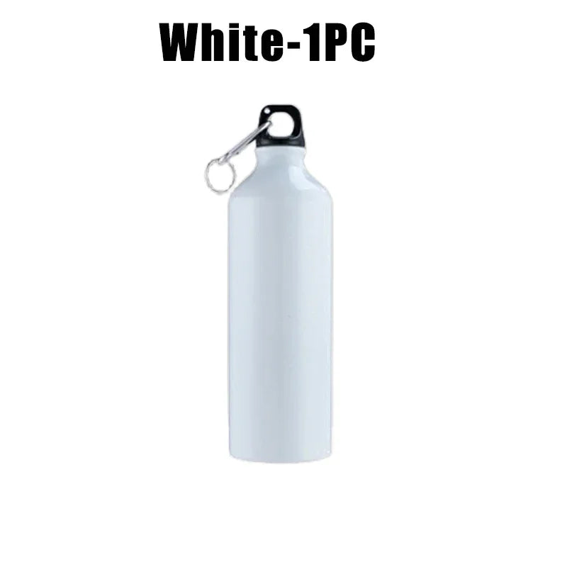 500ml 750ml Gradient Aluminum Water Bottle Large Capacity Gym Outdoor Sports Flask Leakproof Portable Gift Drinkware