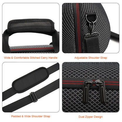 Carrying Case for JBL Boombox 4 Bag,Wireless BT Speaker Bag,EVA Hard Protective Case,Storage Bag with Side Pocket&Shoulder Strap