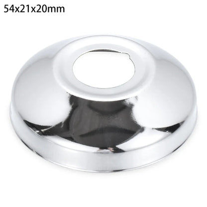 1Pc Stainless Steel Shower Kitchen Faucet Decorative Cover Wall Flange Self-Adhesive Pipe Wall Covers Bathroom Accessories New