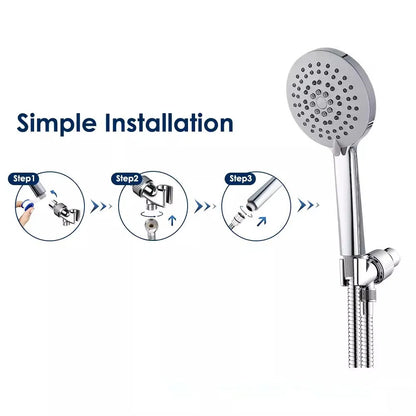 Adjustable Shower Arm Mounted Bracket G1/2″ Three-Way Diverter Valve Shower Head Holder Universal Faucet Bathroom Accessories