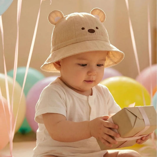 Baby hats, spring and autumn baby sun hats, summer thin fisherman hats for younger babies, baby girls and infants, summer