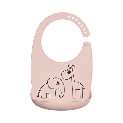 Done By Deer Silicone Bib - Pigee Powder