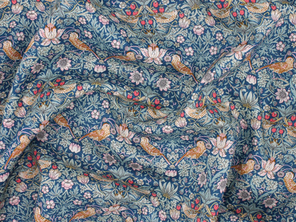 Lavender Bag - Liberty Strawberry Thief P Print
