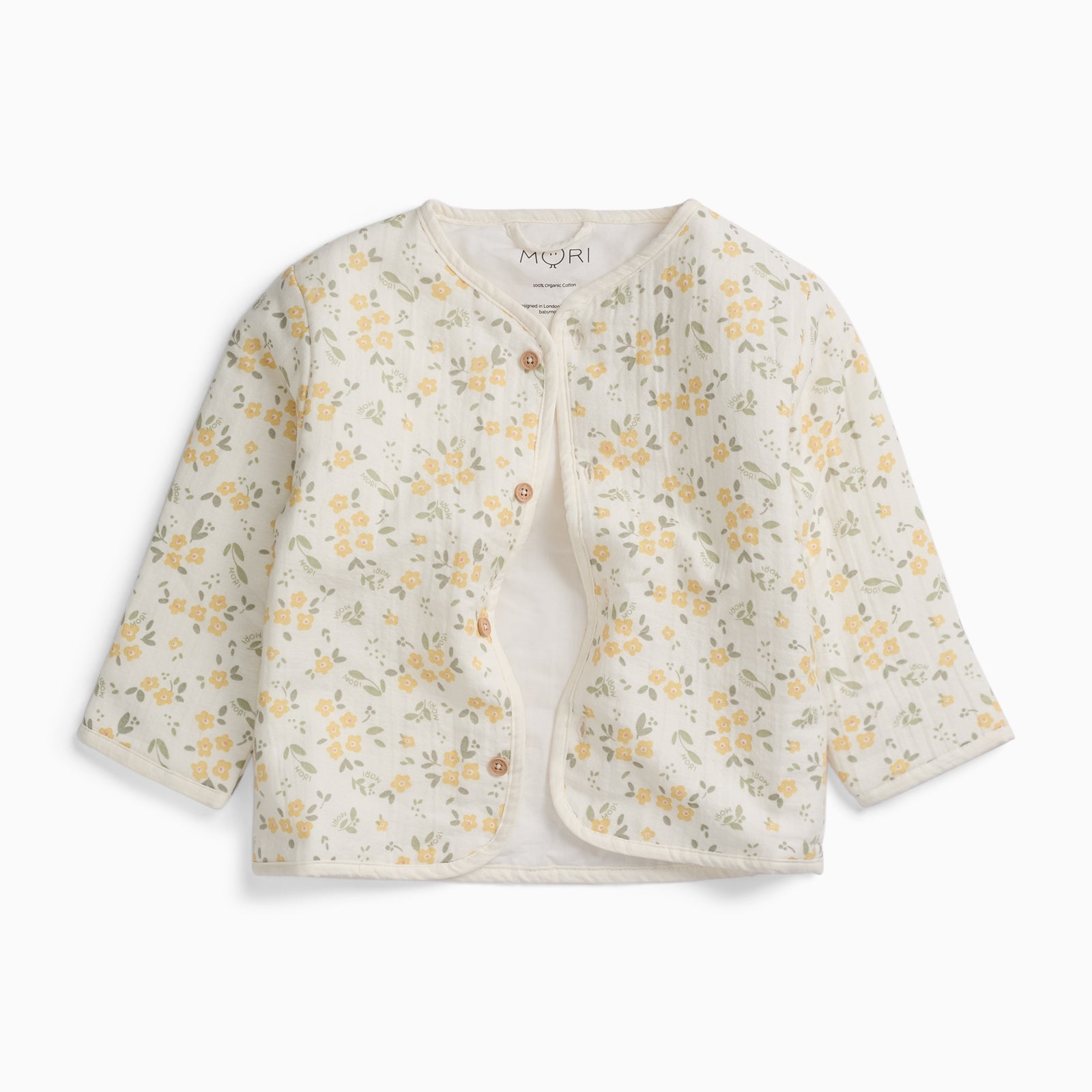 Floral Muslin Padded Jacket
