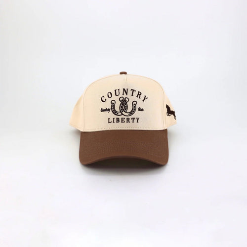 COUNTRY LIBERTY - TWO-TONE LUCKY YOU HAT | Brown