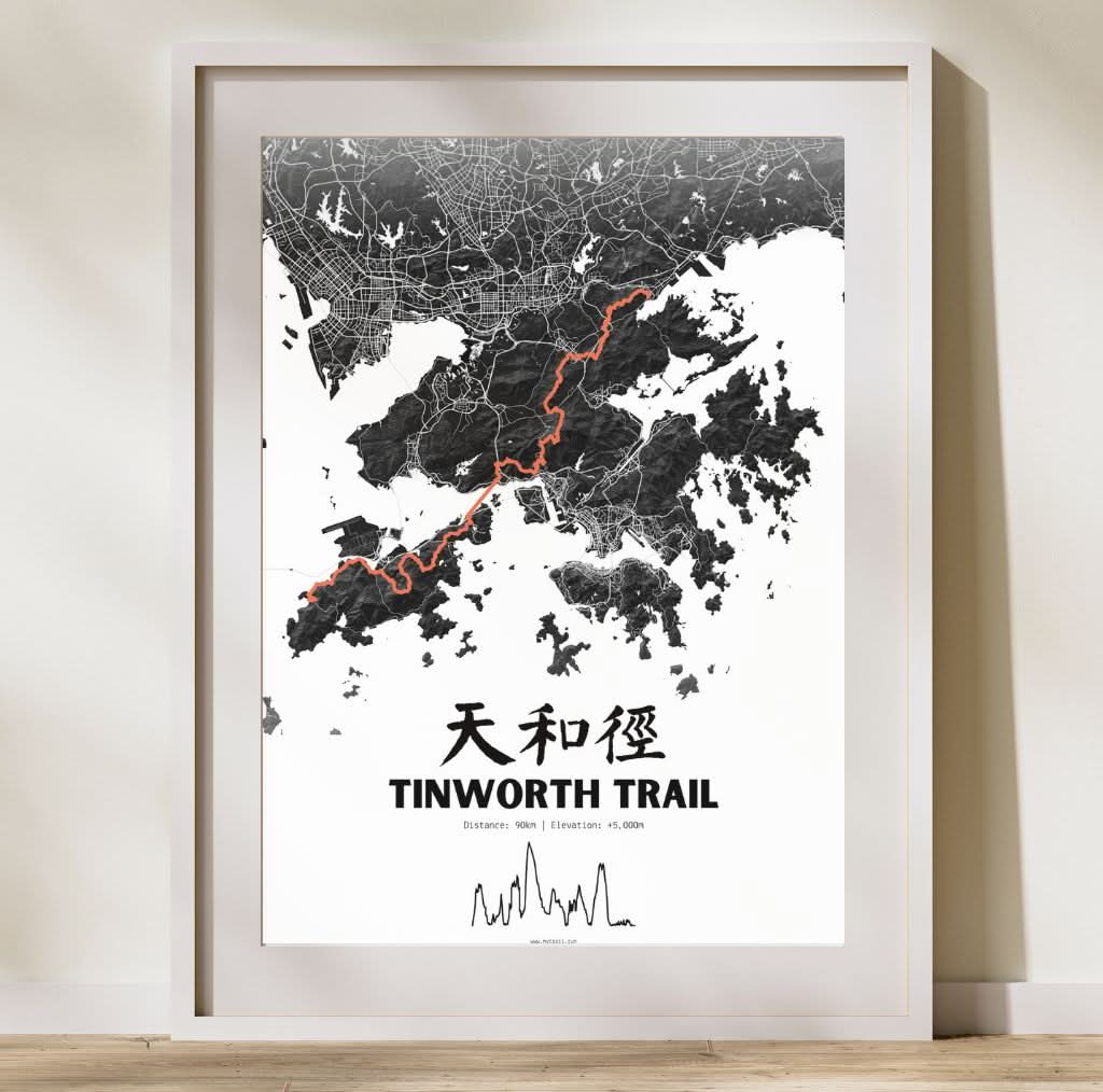 Immortalise your Run with a Custom Poster