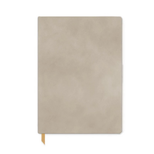 VEGAN SUEDE JOURNAL - MUSHROOM