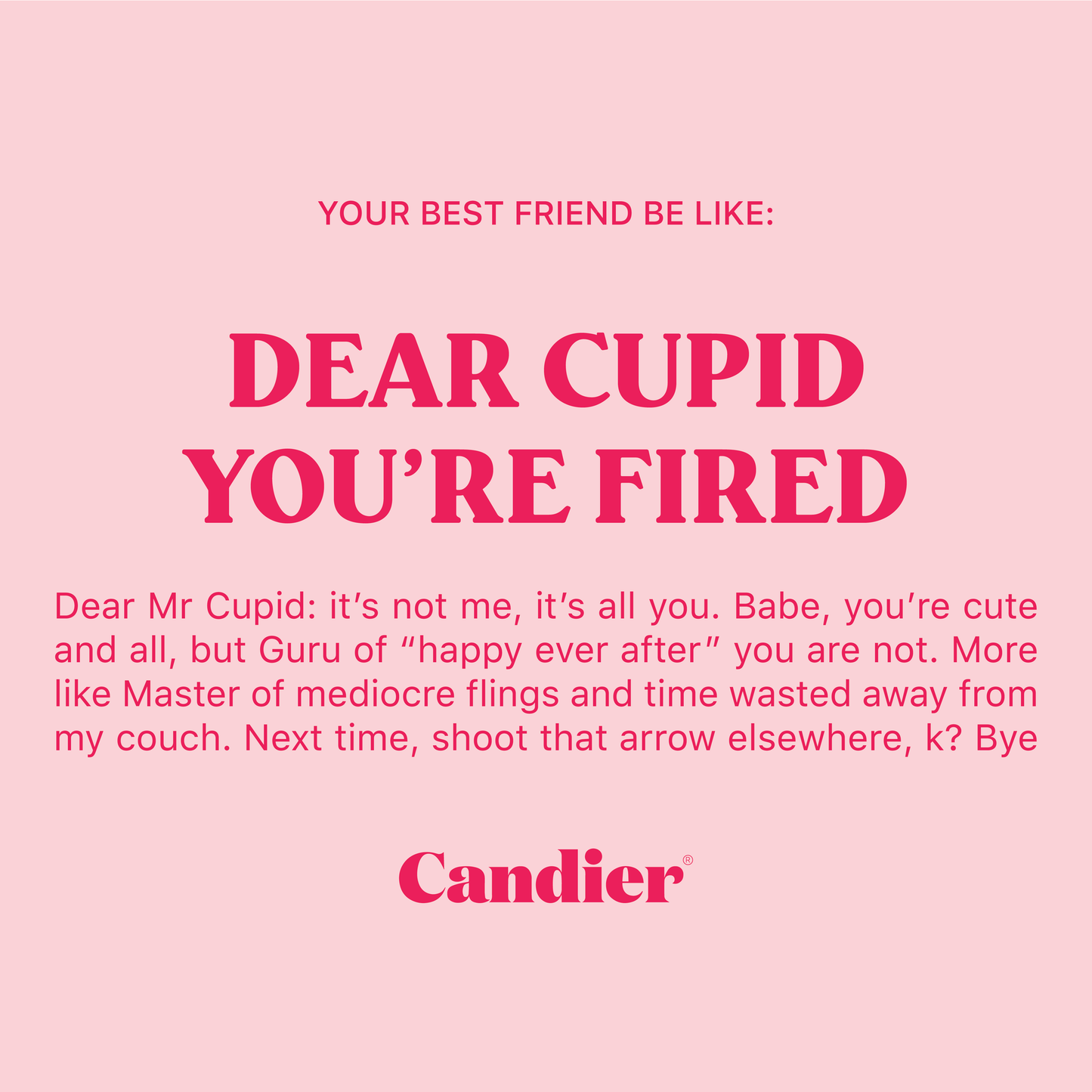Dear Cupid Candle