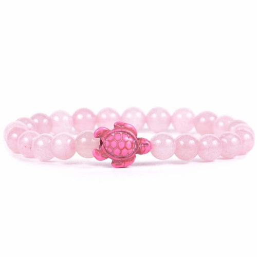 FAHLO - SEA TURTLE TRACKING BRACELET | CORAL REEF PINK
