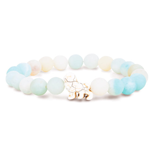 FAHLO - LION TRACKING BRACELET | SKY STONE