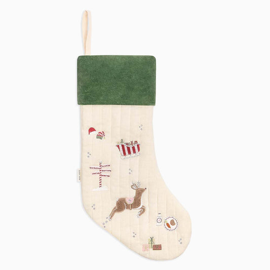 Avery Row Christmas Stocking - The North Pole