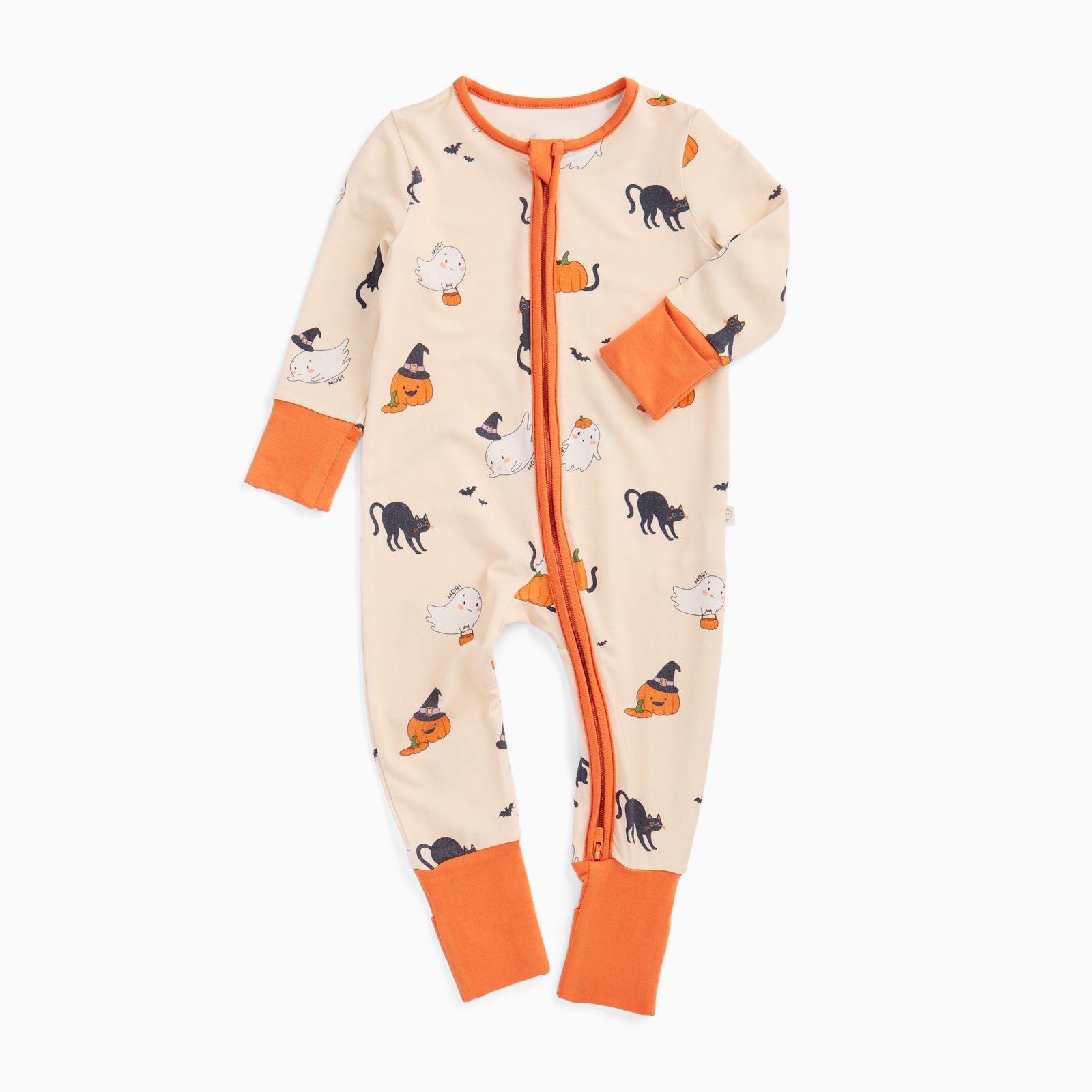 Halloween Hugs Clever Zip Sleepsuit