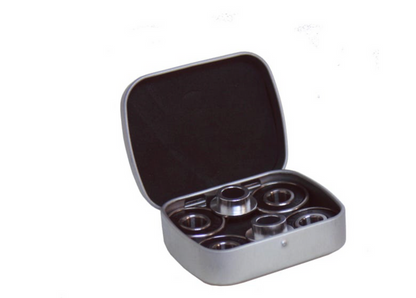 ABEC 9 BEARINGS IN TIN - 2 SETS