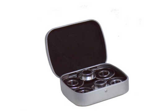 ABEC 9 BEARINGS IN TIN - 2 SETS