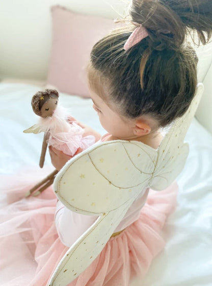 Ada Pink Angel African American Doll
