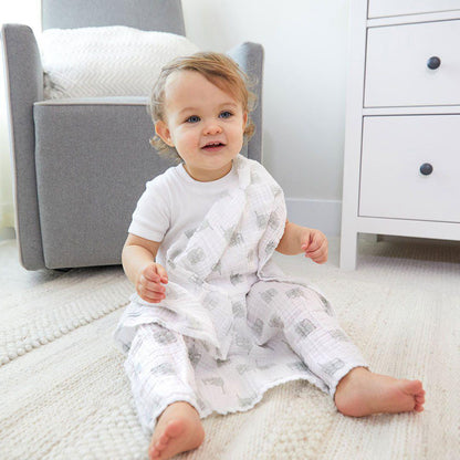 aden + anais Essentials Cotton Muslin Squares - 5 Pack - Natural History